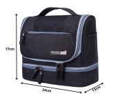 Туристически козметичен органайзер Черен