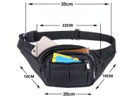 Чанта за кръст унисекс с четири джоба