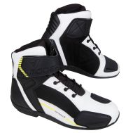 Cizme albe/negre Modeka Kyne