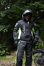 Manta de ploaie Modeka AX-DRY II Negru/Galben