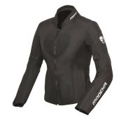 Γυναικείο καλοκαιρινό μπουφάν μοτοσικλέτας Modeka Emma Air Black
