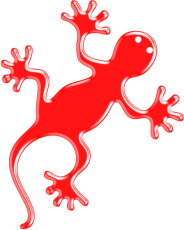 3D αυτοκόλλητο ONEDESIGN 3DGECORFP RED