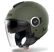 Κράνος σκούτερ AIROH HELYOS MILITARY GREEN
