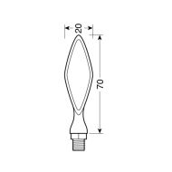 Indicatoare LED STORM BLACK- 90096