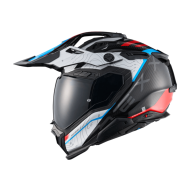 Адвенчър каска NEXX X.WED3 FURKA RED/BLUE