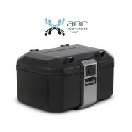 Алуминиев мото куфар SHAD TR55 Черен - 55 литра