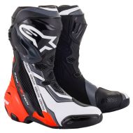 Μπότες ALPINESTARS SUPERTECH R ΜΑΥΡΟ/ΚΟΚΚΙΝΟ/ΛΕΥΚΟ/ΓΚΡΙ 2023