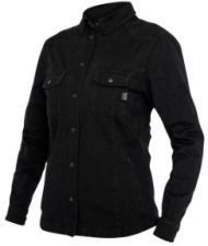 Tricou moto dama JOHN DOE MOTOSHIRT BLACK