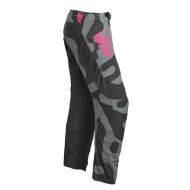 Women's motocross breeches THOR WOMEN'S SECTOR DISGUISE GRAY/PINK