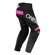 Women's motocross breeches O'NEAL ELEMENT SHOCKER BLACK/PINK V.25
