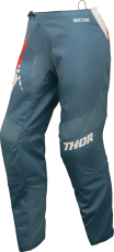 Women's motocross breeches THOR WOMEN'S SECTOR SPLIT BLUE/ORANGE