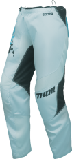 Women's motocross breeches THOR WOMEN'S SECTOR SPLIT LIGHT BLUE