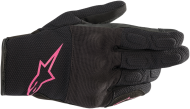 Дамски ръкавици ALPINESTARS S-MAX DRYSTAR BLACK/PINK