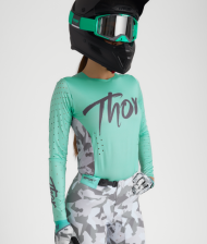 Women's Jersey THOR SPORTMODE SHADOW TEAL