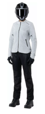 Дамско лятно мото яке ALPINESTARS STELLA C-1 AIR SILVER