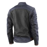 Jachetă de motocicletă Trilobite 1995 Airtech pentru femei ALBASTRU/NEGRU