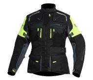 Jachetă motocicletă damă TRILOBITE 2091 Rideknow Tech-Air® NEGRU/GALBEN FLUO