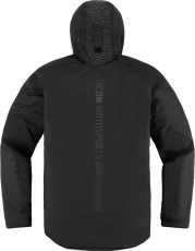 Women's textile motorcycle jacket ICON PDX3 CE BLACK