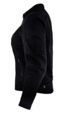 Geacă textilă pentru femei JOHN DOE AERO MESH BLACK