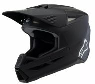 Παιδικό κράνος μοτοκρός ALPINESTARS SM3 SOLID BLACK
