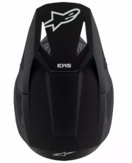 Παιδικό κράνος μοτοκρός ALPINESTARS SM3 SOLID BLACK