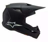 Παιδικό κράνος μοτοκρός ALPINESTARS SM3 SOLID BLACK