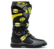 Kids motocross boots SIDI FLAME GREY/LIME