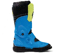 Kids motocross boots SIDI FLAME LIGHT BLUE/LIME