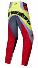 Pantaloni de motocross pentru copii Alpinestars YTH RACER MELT RED/GRAY
