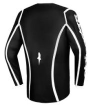 Tricou motocross copii Alpinestars FLUID APEX NEGRU/GRI