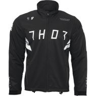 Ендуро яке THOR WARM UP JACKET BLACK/WHITE