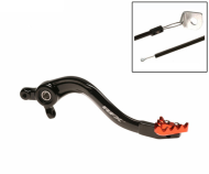 Заден лост за спирачка RFX Pro ST Rear Brake Lever (Black/Orange) - KTM SX85