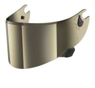 Gold iridium visor for SHARK RACE-R/SPEED-R