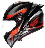 КАСКА AGV K1 S FASTLAP BLACK/GREY/RED