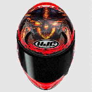 HJC RPHA 12 DIABLO BLIZZARD MC1 Helmet