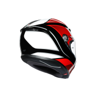 КАСКА K-6 S HYPHEN BLACK/RED/WHITE