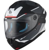 Casca MT TARGO S KAY B2 MAT NEGRU/ALB/ROSIU