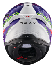 Κράνος NEXX Y100R FADE ΜΩΒ ΛΕΥΚΟ