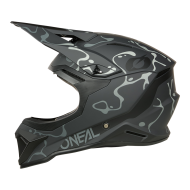 Κράνος O'NEAL 1SERIES SPLASH ΜΑΥΡΟ/ΓΚΡΙ