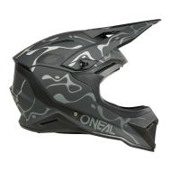 Κράνος O'NEAL 1SERIES SPLASH ΜΑΥΡΟ/ΓΚΡΙ