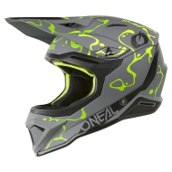 Κράνος O'NEAL 1SERIES SPLASH ΓΚΡΙ/ΝΕΟΝ ΚΙΤΡΙΝΟ