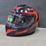 Κράνος O'NEAL CHALLENGER EXO V.22 ΚΟΚΚΙΝΟ/ΜΠΛΕ DEFECT