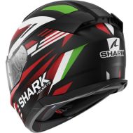 Helmet SHARK D-SKWAL 3 FIRSTLAP MAT BK/GR/RD
