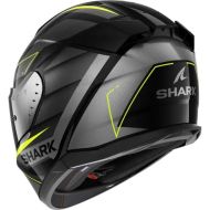 Helmet SHARK D-SKWAL 3 SIZLER GLOSS BLACK/GREY/YELLOW FLUO