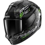 Helmet SHARK RIDILL 2 MOLOKAI GLOSS BLACK/GRAY/GREEN