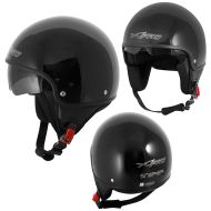 Κράνος σκούτερ A-PRO SNIPER BLACK