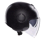 Каска за скутер AGV ETERES MONO BLACK MATT