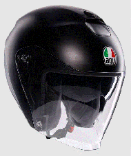 Каска за скутер AGV IRIDES BLACK MATT