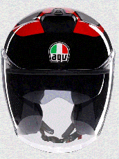 Каска за скутер AGV IRIDES VALENZA MATT GREY/BLACK/RED