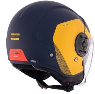 CASCA SCOOTER MT VIALE S SV BETA D3 NEGRU MAT/GALBEN